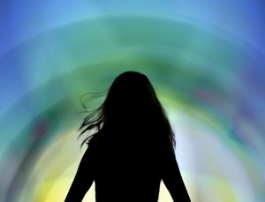 Child Woman Silhouette