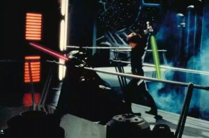 Luke Skywalker Fights His Father