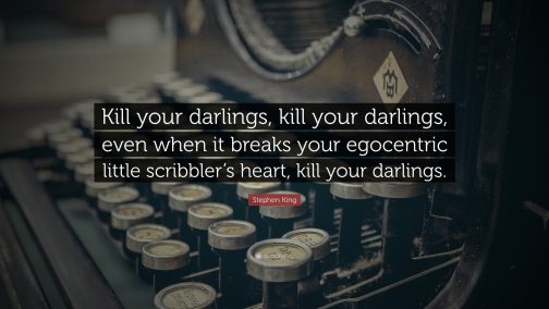 Stephen King Kill Your Darlings